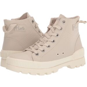 NEW-Blowfish Taupe Lace Up Boots